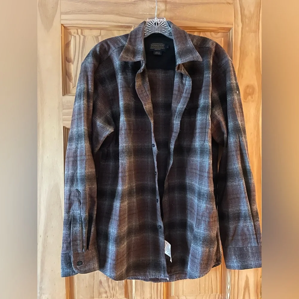 Pendleton Multicolor Plaid Button Down Shirt - Picture 1 of 4
